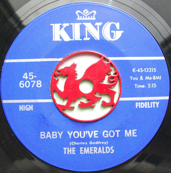 Luther Bond And The Emeralds : Baby You've Got Me / Promises (7")
