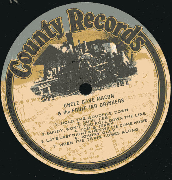 Uncle Dave Macon & His Fruit Jar Drinkers : Go Long Mule (LP, Comp)