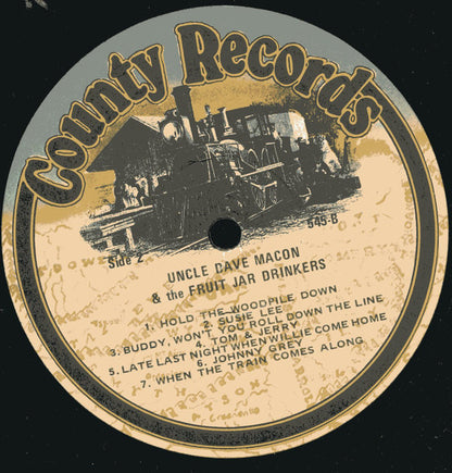 Uncle Dave Macon & His Fruit Jar Drinkers : Go Long Mule (LP, Comp)