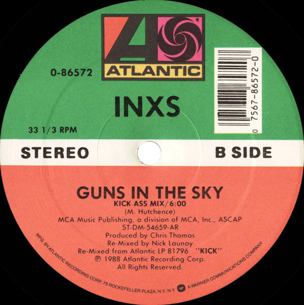 INXS : New Sensation (Nick Twelve Inch Mix) (12", Single, All)