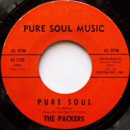 The Packers : Pure Soul / I'm Converted (7", Styrene)