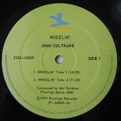 John Coltrane Featuring Paul Quinichette And Mal Waldron : Wheelin' (2xLP, Comp)