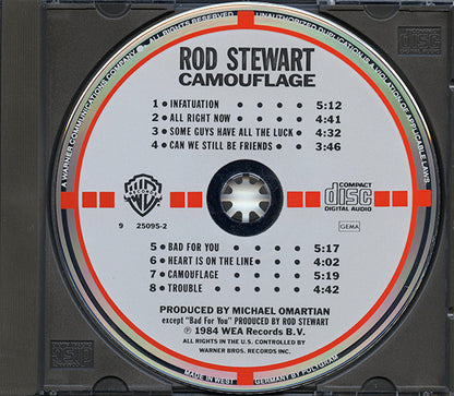 Rod Stewart : Camouflage (CD, Album, Tar)