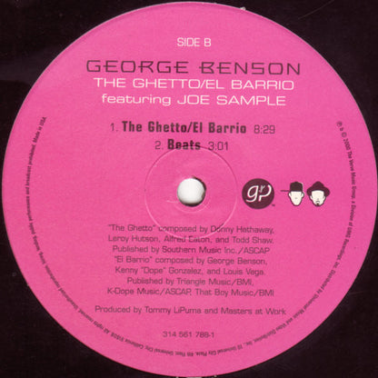 George Benson Featuring Joe Sample : The Ghetto / El Barrio (12")