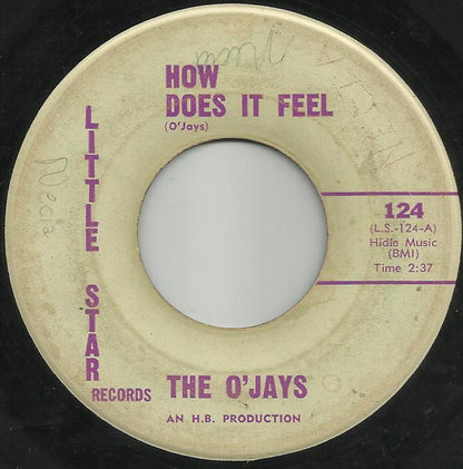 The O'Jays : How Does It Feel / Crack Up Laughing (7")