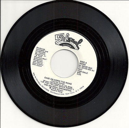 The Salsoul Orchestra : Ease On Down The Road (7", Single, Mono, Promo)