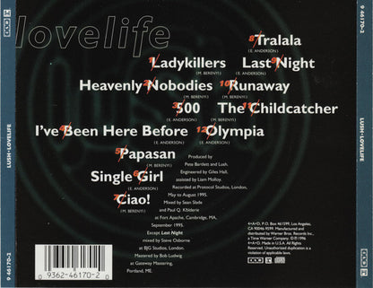 Lush : Lovelife (CD, Album, Spe)