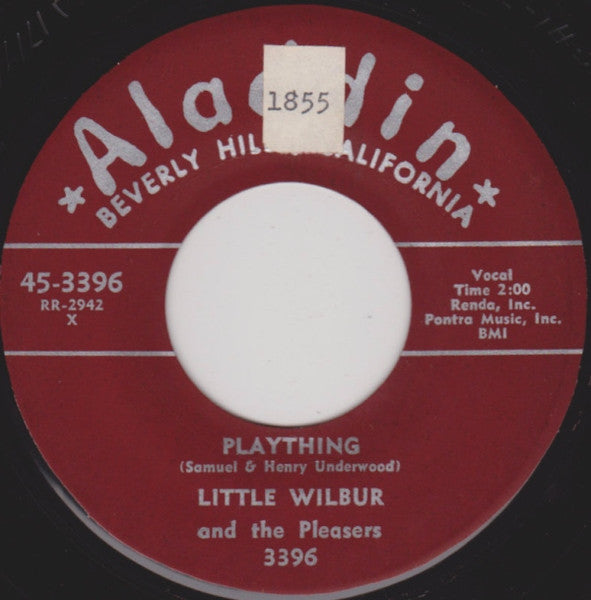 Little Wilbur And The Pleasers (3) : I Don't Care (7", Single)