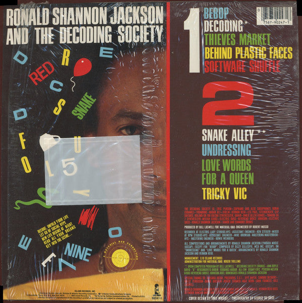 Ronald Shannon Jackson And The Decoding Society : Decode Yourself (LP, Album)
