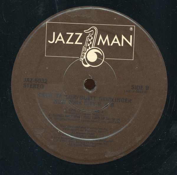 Cecil Taylor / Buell Neidlinger : New York City R&B (LP, Album, RE)