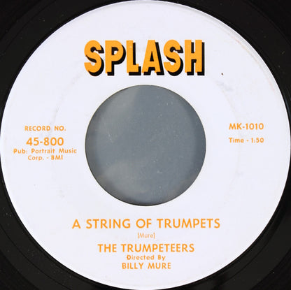The Trumpeteers (2) : A String Of Trumpets (7", Single)