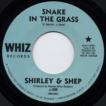 Shirley Goodman & Shep (8) : Snake In The Grass (7", Styrene, All)