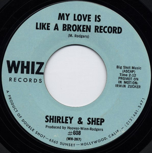 Shirley Goodman & Shep (8) : Snake In The Grass (7", Styrene, All)