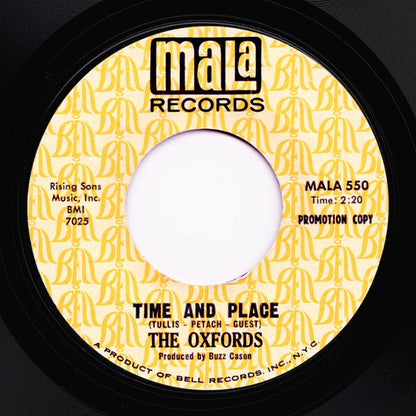 Oxfords : (There's) Always Something There To Remind Me / Time And Place (7", Single, Promo, Styrene)