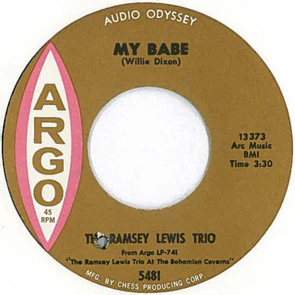 The Ramsey Lewis Trio : My Babe (7", Single)