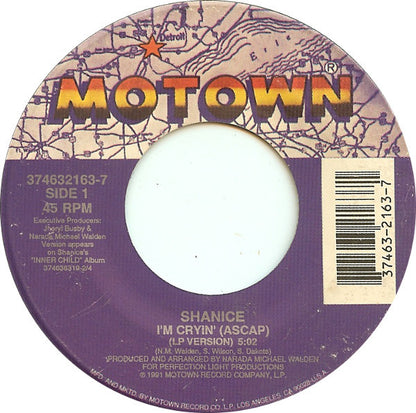 Shanice : I'm Cryin' (7", Spe)