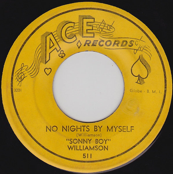 Sonny Boy Williamson (2) : Boppin' With Sonny / No Nights By Myself (7")