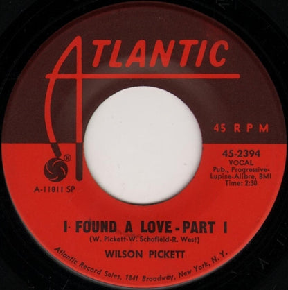 Wilson Pickett : I Found A Love (7", SP)