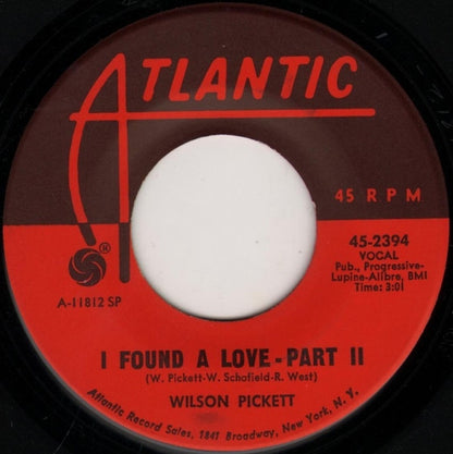 Wilson Pickett : I Found A Love (7", SP)