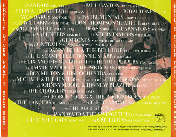 Various : Frolic Diner Part 1 (CD, Comp)