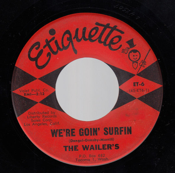 The Wailers (2) : We're Goin' Surfin / Shakedown (7", Single)