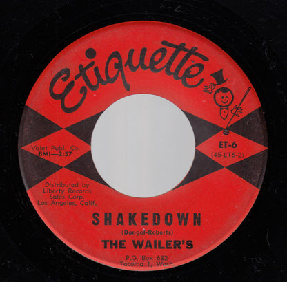 The Wailers (2) : We're Goin' Surfin / Shakedown (7", Single)