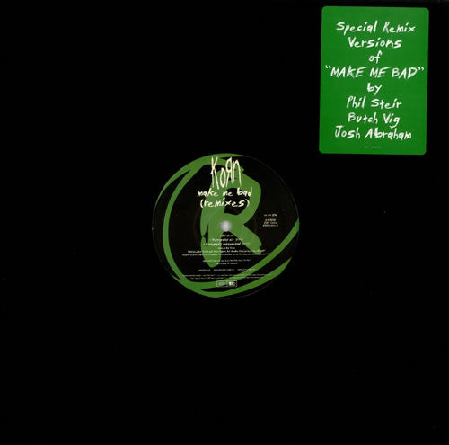 Korn : Make Me Bad (12", Promo, Yel)
