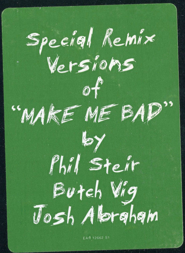 Korn : Make Me Bad (12", Promo, Yel)