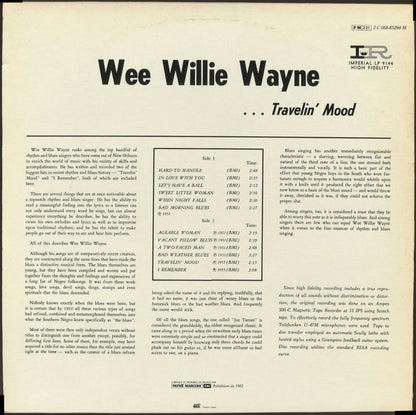 James Wayne : Travelin' Mood (LP, Comp, Mono, RE)