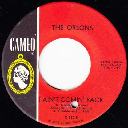 The Orlons : Come On Down Baby Baby (7")