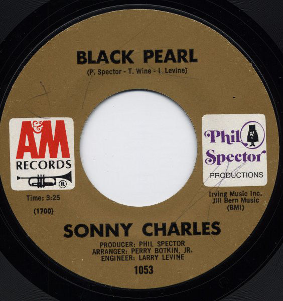 Sonny Charles : Black Pearl / Lazy Susan (7", Single, Styrene, Mon)