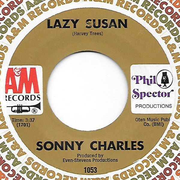 Sonny Charles : Black Pearl / Lazy Susan (7", Single, Styrene, Mon)