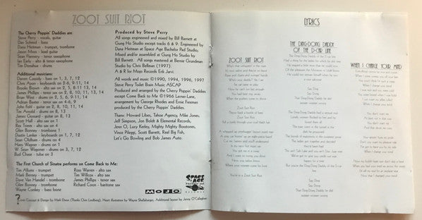 Cherry Poppin' Daddies : Zoot Suit Riot (The Swingin' Hits Of The Cherry Poppin' Daddies) (CD, Album, Comp, Club)