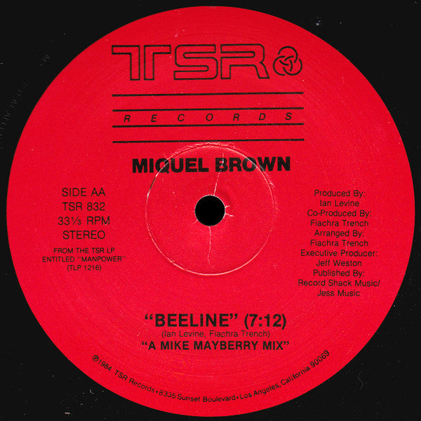 Miquel Brown : Beeline (12")