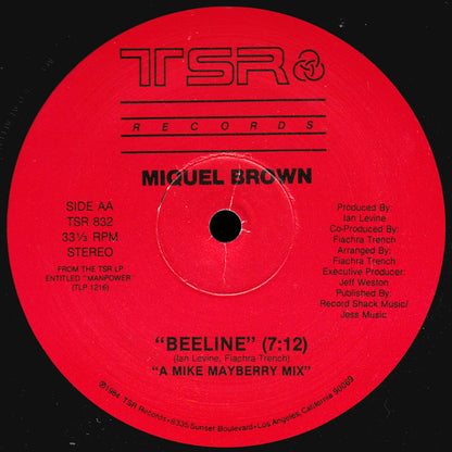 Miquel Brown : Beeline (12")