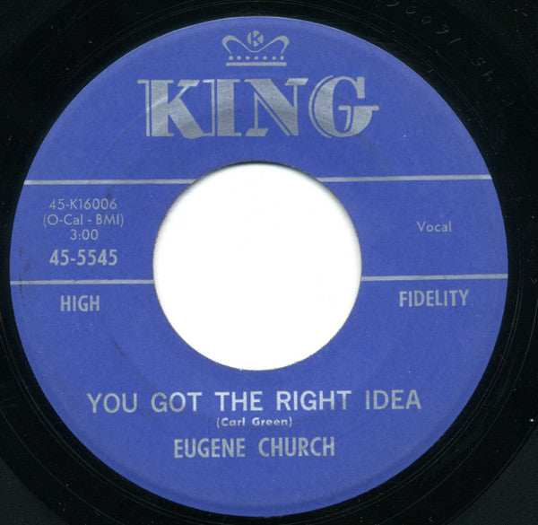 Eugene Church : Mind Your Own Business / You Got The Right Idea (7", Single)