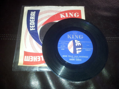 Eugene Church : Mind Your Own Business / You Got The Right Idea (7", Single)