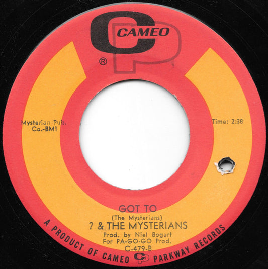 ? & The Mysterians : Girl (You Captivate Me) (7", Single)