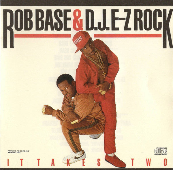 Rob Base & DJ E-Z Rock : It Takes Two (CD, Album)