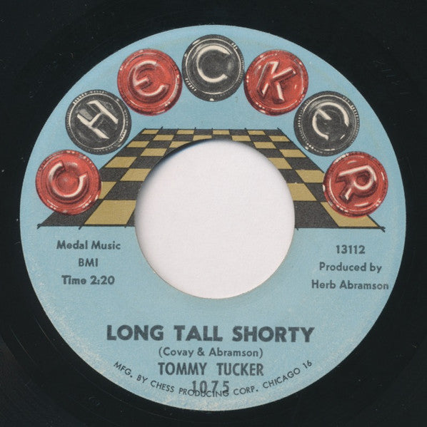 Tommy Tucker : Long Tall Shorty (7", Single)