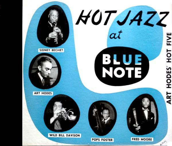 Art Hodes' Hot Five : Hot Jazz At Blue Note (3xShellac, 10", Album)