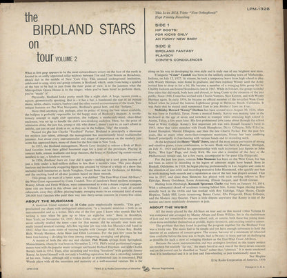 The Birdland Stars : The Birdland Stars On Tour Vol. 2 (LP, Album, Mono)