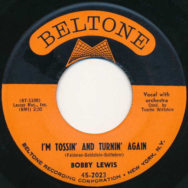 Bobby Lewis : I'm Tossin' And Turnin' Again (7", Single)