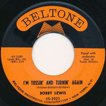 Bobby Lewis : I'm Tossin' And Turnin' Again (7", Single)