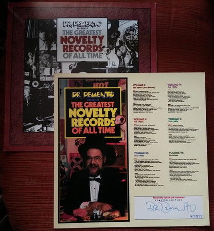 Dr. Demento : The Greatest Novelty Records Of All Time (6xLP, Comp, Mono, Ltd + Box, Num)