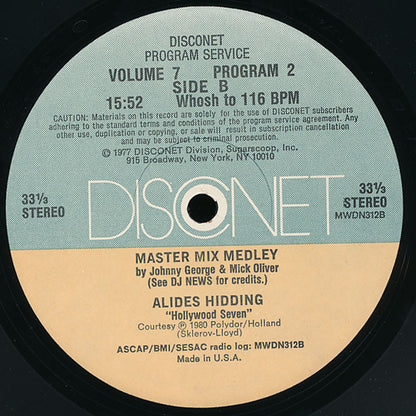 Various : Volume 7 Program 2 (2x12", P/Mixed)