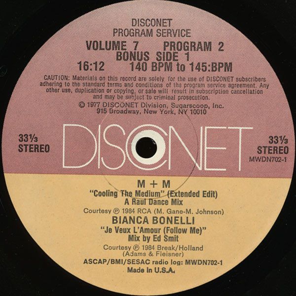 Various : Volume 7 Program 2 (2x12", P/Mixed)