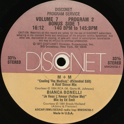 Various : Volume 7 Program 2 (2x12", P/Mixed)