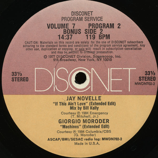 Various : Volume 7 Program 2 (2x12", P/Mixed)
