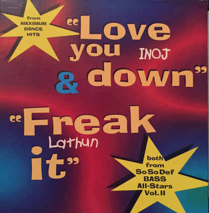 Inoj / Lathun : Love You Down / Freak It (CD, Single)